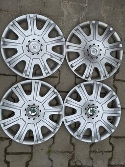 Originálne škoda fabia puklice - cena za 4 kusy 15 palcove
