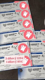 Predám LOVESTREAM lístky