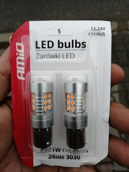 Predám led žiarovky oranžové