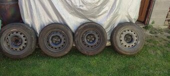 Predám 4 pneumatiky Matador na diskoch 215/65 R16 C 5x108