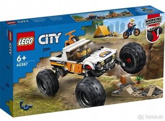 LEGO 60387 City Dobrodružstvo terénnym autom s pohonom 4x4
