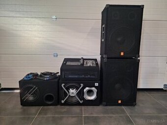 Reproboxy, mix, zosilnovač