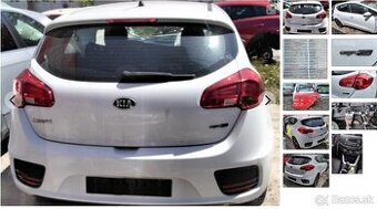 KIA CEED 1.4 CRDI 2015 Predám DVERD, MOTOR, PREVODOVKA 6 rýc