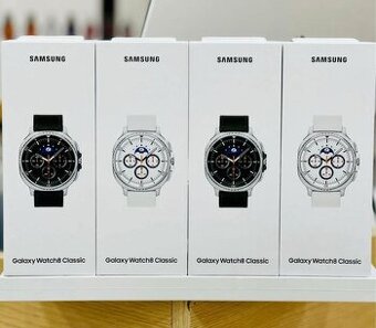 Samsung Galaxy Watch8 Classic WiFi/BT biele | NOVÝ KUS