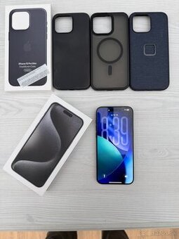 Iphone 15 Pro Max 256GB Čierny