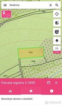 Predám pozemok KU Sneznica - Garen