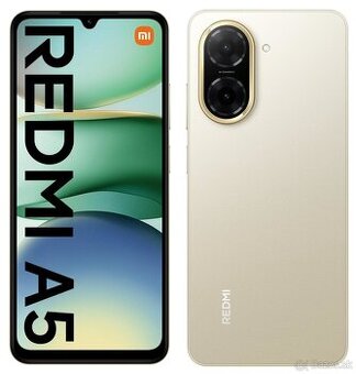 NOVÝ Xiaomi Redmi A5 64Gb, zlatý