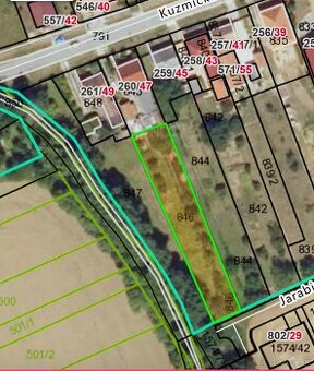 Stavebný pozemok Jacovce - 1