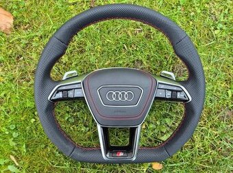 AUDI A6 A7 4K A8 D5 E-TRON SPORTOVY VOLANT - vyhrievany