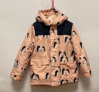 Zimna bunda a oteplovacie nohavice Tchibo 110 -116