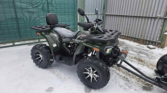 Atv stvorkolka fourcraft 200 automat + tazne, alu disky