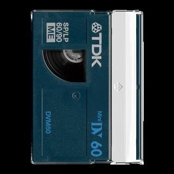 5ks MiniDV kazety TDK 60min – ako nové