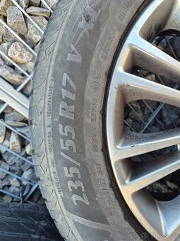 Hliníkové disky 5x108 r17 original Ford kuga