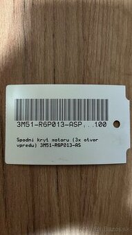 Kryt motora Ford focus combi 2009