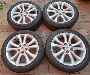 Orig. hliníkové disky Mazda 3 R17, 5x114,3