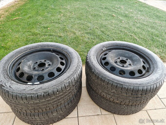 Predám oceľové disky VW R16, 5x112, ET48