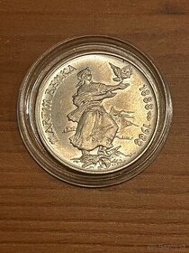 Strieborné mince - kčs - 1