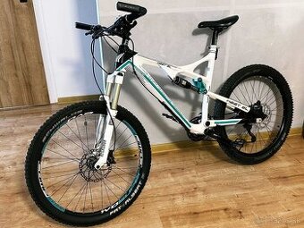 Predám karbónovy celoodpružený bicykel HaiBike