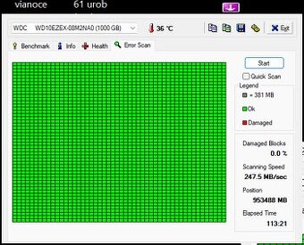 1TB pevny disk WD Blue