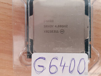 Intel® Pentium® Gold G6400 Processor 4.0 GHz 4M Cache, s1200