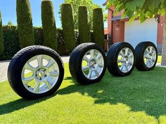 Komplet sadu alu na Škoda,Vw,Seat,Audi - 5x112 205/55 R16.