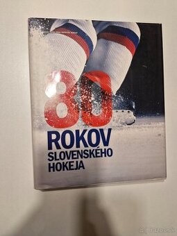 Kniha 80 rokov slovenského hokeja