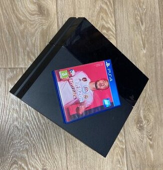PS4 Fat + Hra FiFa20, bez ovladacky