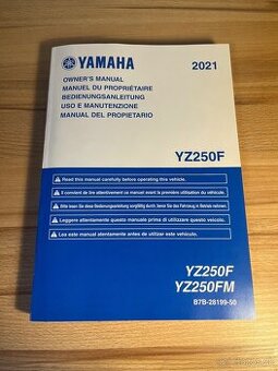 Manuál-Yamaha yz250f