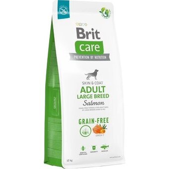 Granule Brit Care Adult Large Breed Salmon 🐟