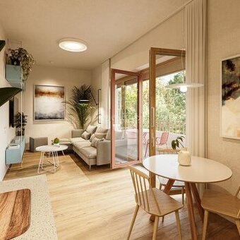 NOVOSTAVBA_2 izb. byt s balkónom "č.403" /53m2/ CENTRUM - 