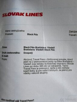 2 listky: Bratislava-Vieden-Bratislava