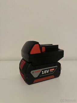 Adaptér Bosch → Milwaukee M18 + ďalšie adaptéry