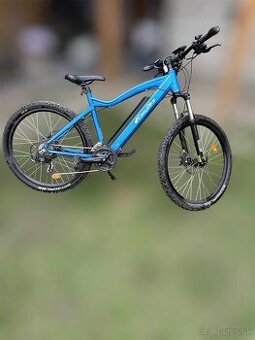 Elektrobicykel EASYBIKE MI5, modro-biely, - 1