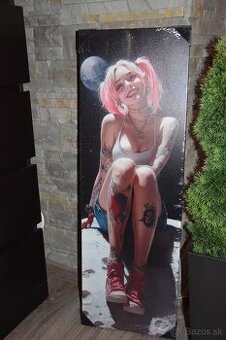 Novy obraz Anime dievca 30x90 cm