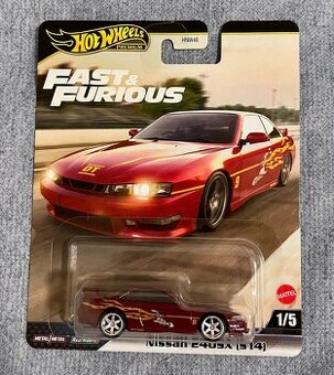 Hot wheels premium Nissan 240sx (s14)