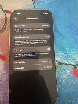 iPhone 15 128 GB v top stave