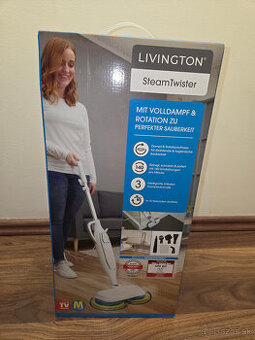 Predám Livington Steam Twister – parný čistič (NOVÝ, nerozba