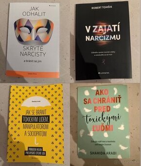Knihy o narcizme a manipulátoroch