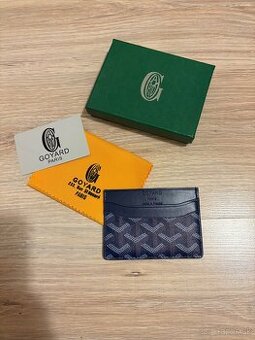 Goyard cardholder /peňaženka - navy blue (GO2)