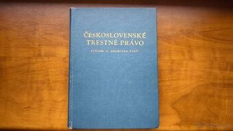 Kniha - Československé trestné právo 1964