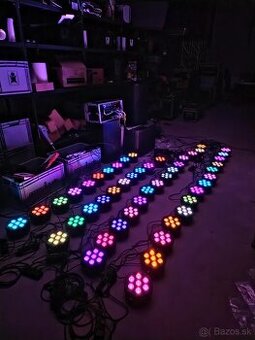 Led PAR RGBWAUV 7X18W