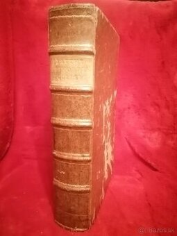 Stara velka kniha Primordia od Platthy Budae 1790