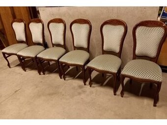 6x stolička štýlová