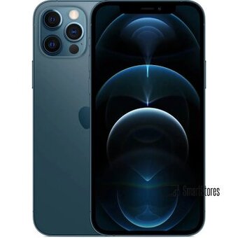 Apple iPhone 12 Pro 128GB Pacific Blue, 100% Batéria, ZÁRUKA