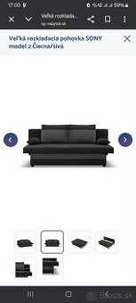 Predám sedacku rozkladaciu