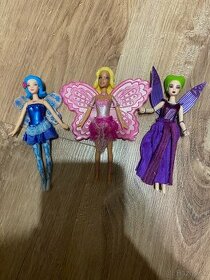 Predám tri víly Barbie.
