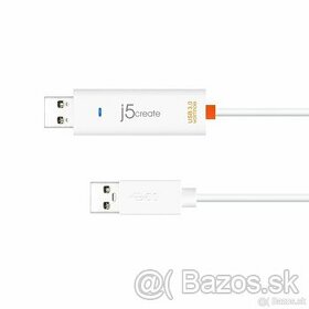 USB kábel na zdieľanie myši, klávesnice a súborov medzi 2 PC