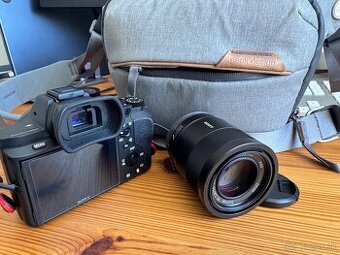Sony a7ii+55mm+35mm+brašňa Peak Design+popruh Peak design