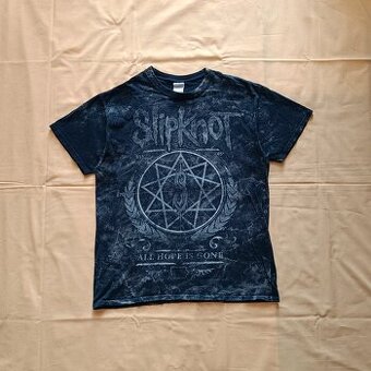 Vintage y2k Slipknot All hope is gone 2008 tričko s potlačou
