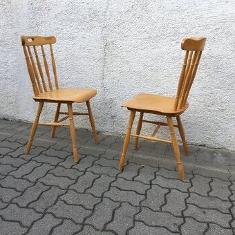 Drevene retro stolicky 2ks TATRA Nabytok
